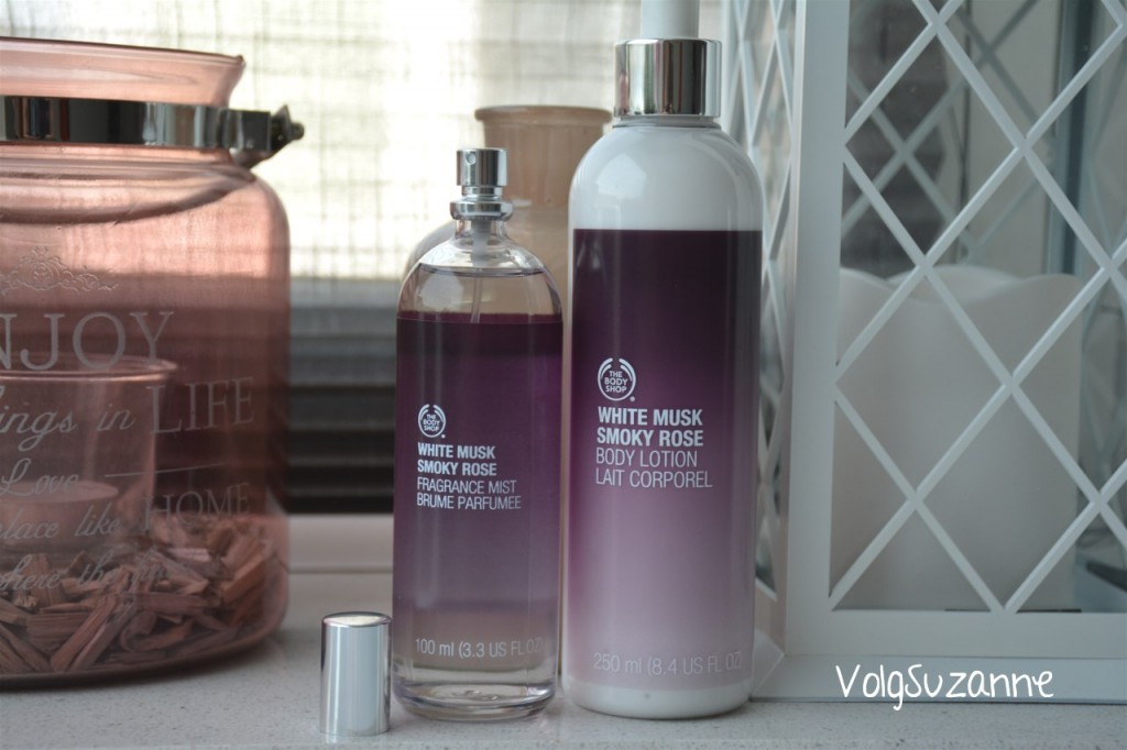 The Body Shop body lotion fragrance mist White Musk